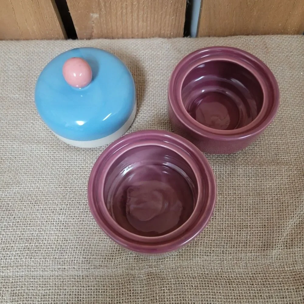NEW Opalhouse Ceramic Stacking Kitchen or Bathroom Canister Set 8